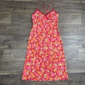VTG Express Dress Y2K S 5/6 Ditsy Floral Fairy Coquette Femme Babydoll